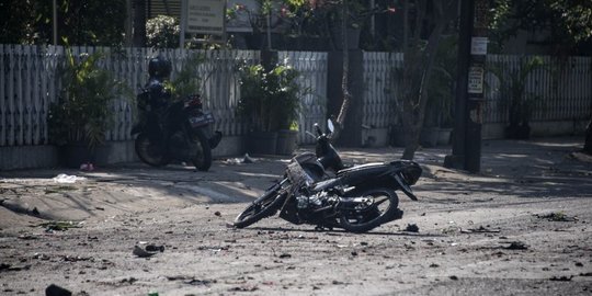 Kapolda Jatim duga ledakan di Surabaya imbas kerusuhan Mako Brimob