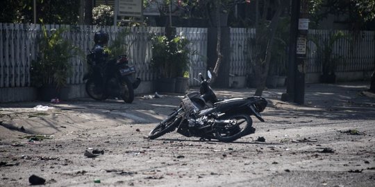 Korban luka bom Gereja Surabaya dibawa ke RS Dr Soetomo dan RSUD Manyar