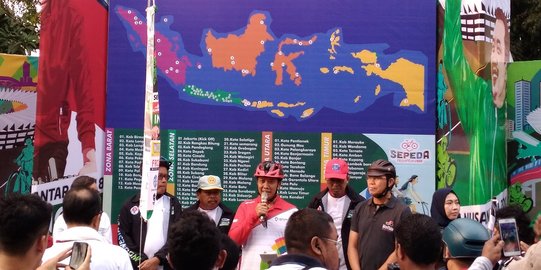 Menpora harap Sepeda Nusantara bisa merangkai dan menguatkan kebhinekaan