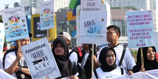Aksi remaja sambut bulan suci Ramadan di CFD