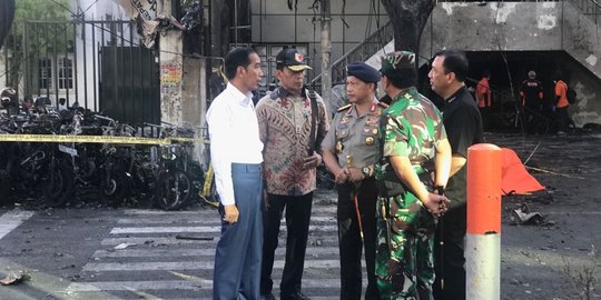 Jokowi instruksikan Kapolri usut tuntas kasus bom gereja di Surabaya