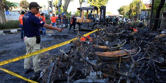 Teror bom di Surabaya, perbatasan Jatim dan Jateng dijaga ketat