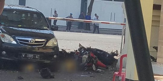 Polisi amankan 3 orang mencurigakan di sekitar Polrestabes Surabaya