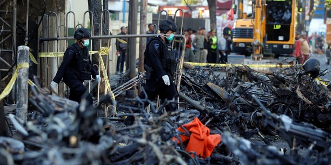 Tujuh jenazah korban bom Surabaya sudah diserahkan ke keluarga