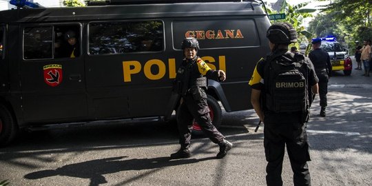 Polisi kembali tangkap terduga teroris di Graha Pena Surabaya