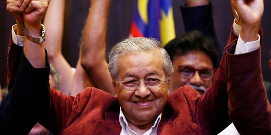Mahathir akan tinjau ulang undang-undang berita palsu di Malaysia