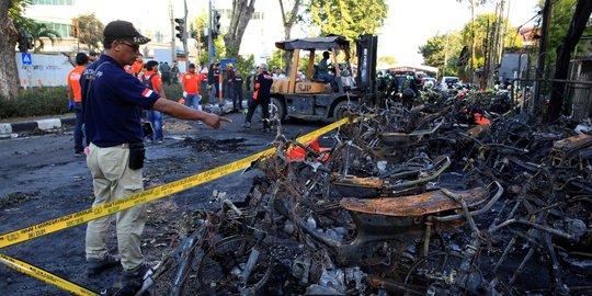 Waspada insiden Mapolrestabes Surabaya terulang, Polresta Depok perketat pengamanan