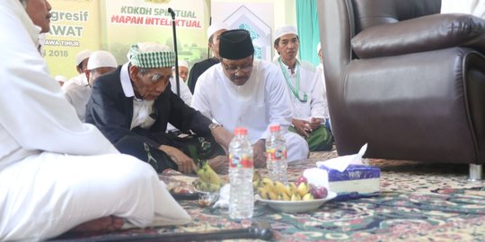 Bersama Mbah Moen, Gus Ipul sebar semangat perdamaian dan peduli tetangga