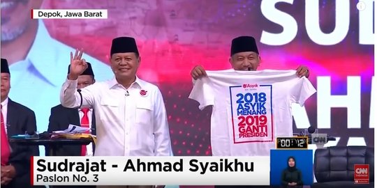 Gerindra: Kaus #2019GantiPresiden di debat Pilgub Jabar bentuk ekspresi