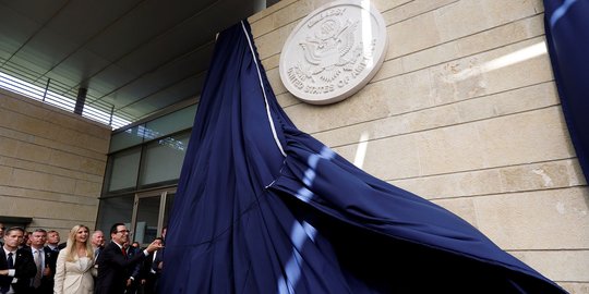 Amerika resmi buka kedutaan besar di Yerusalem