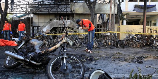 13 Korban tewas bom Surabaya teridentifikasi, 33 orang masih dirawat