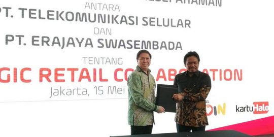 Bundling program, Telkomsel jalin kerja sama bareng Erajaya