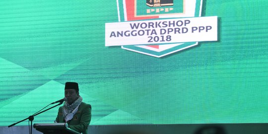 Di depan Jokowi, Romi perintahkan fraksi PPP rampungkan RUU Terorisme