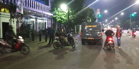 Kronologi insiden motor tabrak pagar Mabes TNI AD, pengemudi sudah dipulangkan