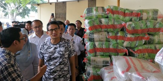 Sandiaga pastikan stok bahan pokok aman selama Ramadan