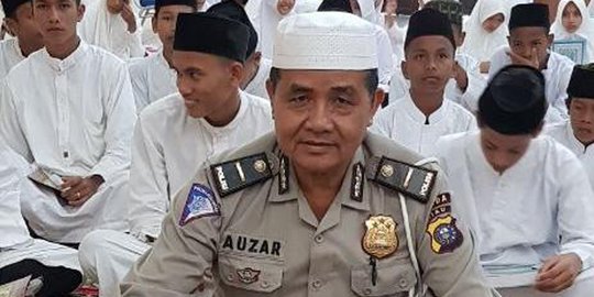 Ipda Auzar yang gugur ditabrak teroris punya pesantren dan panti yatim piatu
