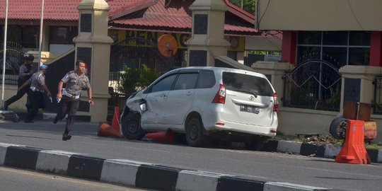 Polisi amankan pria mencurigakan di samping Mapolresta Pekanbaru