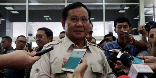 Prabowo sebut Gerindra setuju TNI dilibatkan dalam memerangi terorisme