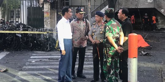 Pascarentetan teror, Presiden Jokowi minta tokoh agama & umat tidak mudah terpancing