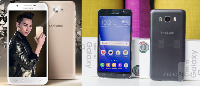 Harga Samsung J7, J7 Duo, J7 Pro, serta J7 Prime, dari 