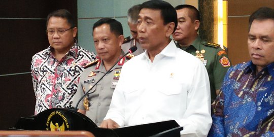 Wiranto: Kalau saling menyalahkan itu bagian dari teror