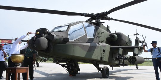 Penerbad miliki 8 helikopter Apache baru