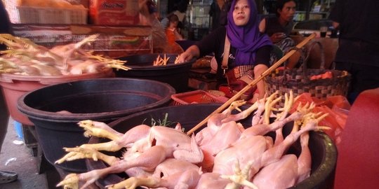 Memasuki Ramadan, harga telur dan daging ayam masih bergejolak