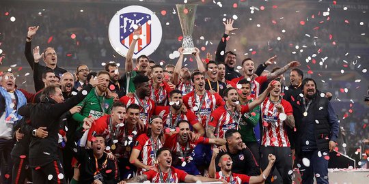 Hajar Marseille, Atletico Madrid juara Liga Europa 2018