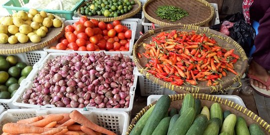 Hari pertama puasa, harga cabai dan bawang putih merangkak naik