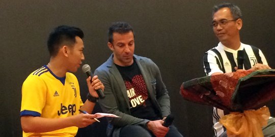 Alessandro Del Piero ingin belajar tentang Medan dan warganya