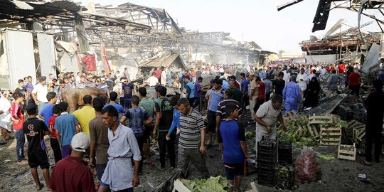 Bom bunuh diri meledak di Baghdad, 8 orang tewas