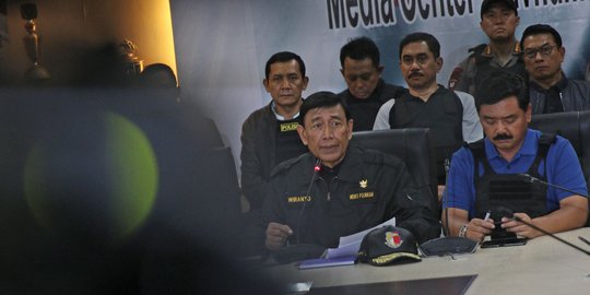 Wiranto sebut konsep kerja Koopsusgab masih disusun