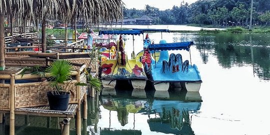 Dulu lokasi bersemedi Buaya Putih, Danau Bojongrongga kini favorit ngabuburit