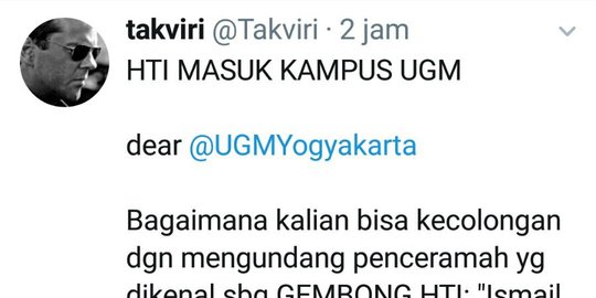 Heboh, Jubir HTI bakal jadi pembicara di Masjid UGM