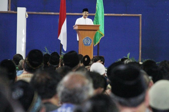 gus ipul bersilaturahmi dengan keluarga besar muhammadiyah