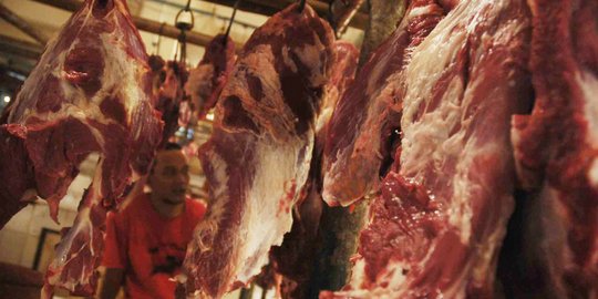 Harga daging sapi di Bekasi mencapai Rp 120.000 per kg