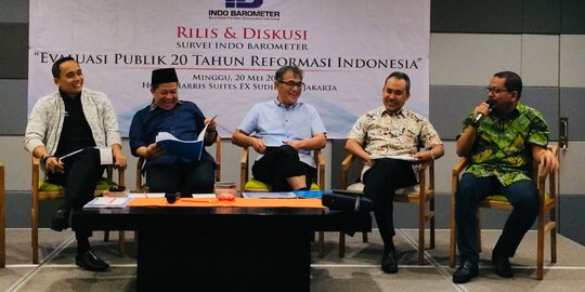 Survei kepuasan publik: Soeharto paling tinggi, SBY di bawah Jokowi