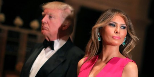 Trump salah eja nama istri dalam cuitan di Twitter