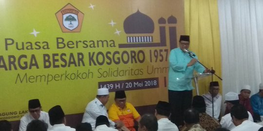 Didukung Kosgoro jadi Cawapres Jokowi, Airlangga serahkan kepada Allah