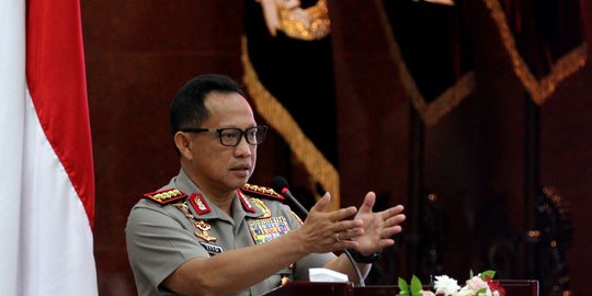 Kapolri sebut teror di Surabaya, Mako Brimob & Polda Riau terkoneksi
