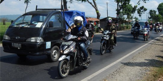 Rob di Pantura ancam pemudik motor