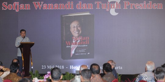 Jusuf Kalla buka bedah buku 'Sofjan Wanandi dan Tujuh Presiden'