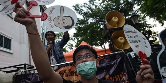 Warga Thailand turun ke jalan peringati 4 tahun kudeta militer, desak pemilu segera