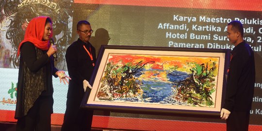 Puti warisi darah Bung Karno sebagai seniman lukis