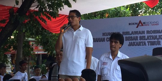 Sandiaga setuju mantan napi korupsi dilarang jadi caleg