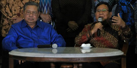 SBY & Prabowo akan bertemu, Gerindra ibaratkan sinyal koalisi Demokrat sudah 4G