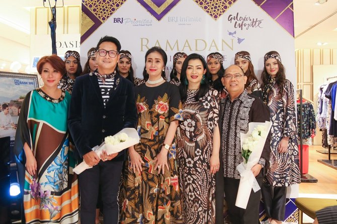 bank bri dan galeries lafayette gelar ramadan fashion soiree