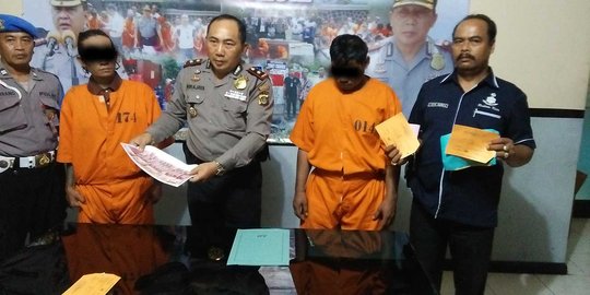 Copet tas wisatawan Taiwan, dua pria dihadiahi timah panas