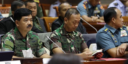 Panglima TNI dan Komisi I DPR rapat bahas Koopssusgab