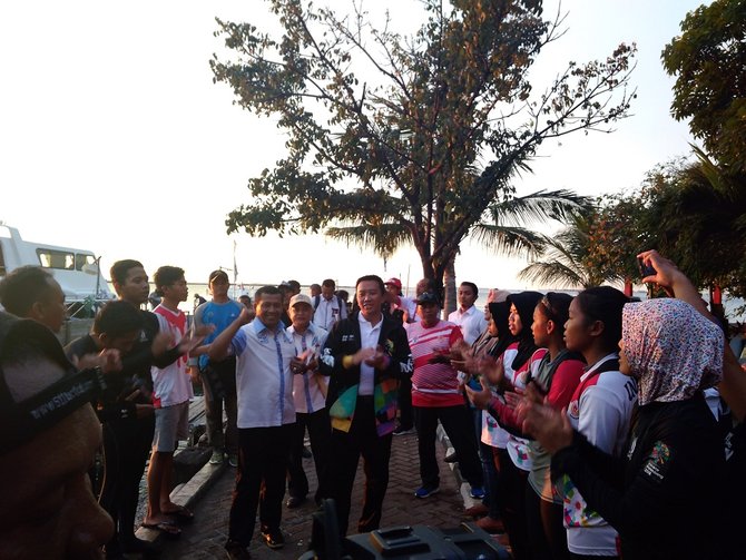 menpora tinjau cabor layar